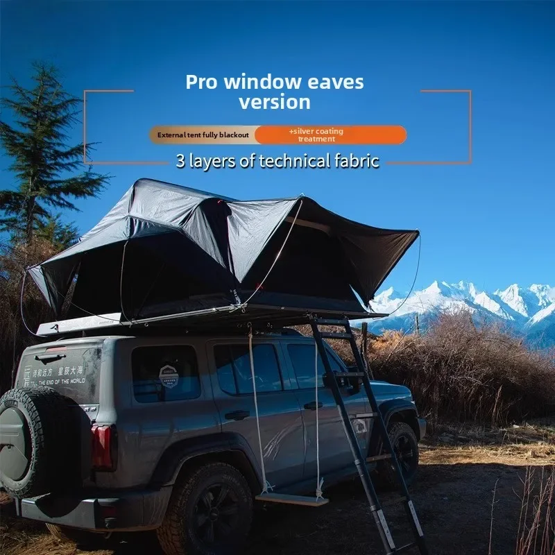 

pro Version Roof Tent with Anti-Condensation Aluminum Alloy Hard Shell for Self-Driving Tours High Moisture Permeability 10800