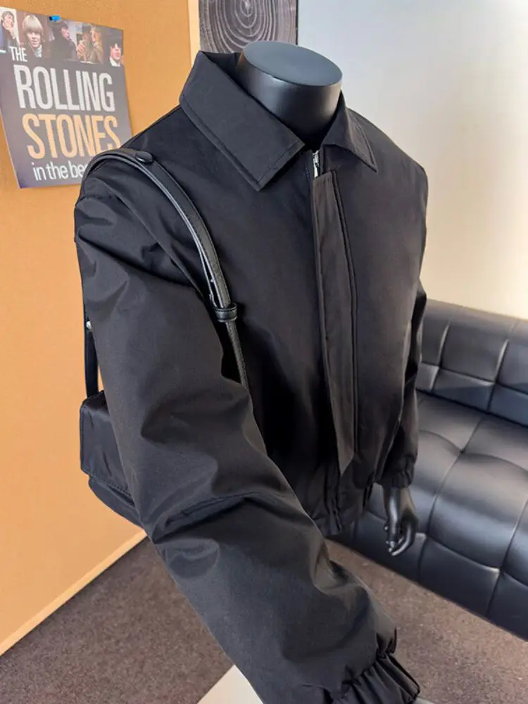 

Men's Pilot Jaet Cotton Coat Thiened American Sle Collar Winter Warm Long Sve Casual Faionable Youth Polyester