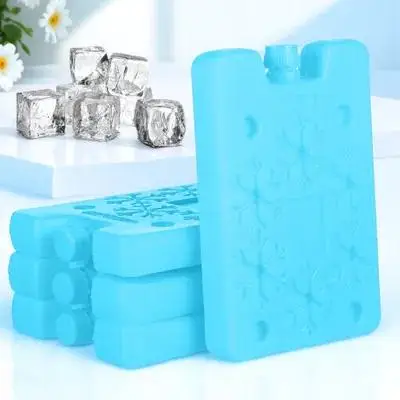 4Pcs Reusable Ice Pack for Cooler Bag Lunch Box Freezer Pack Advanced Cooling Technology Portable Thin Design Wide Functionality