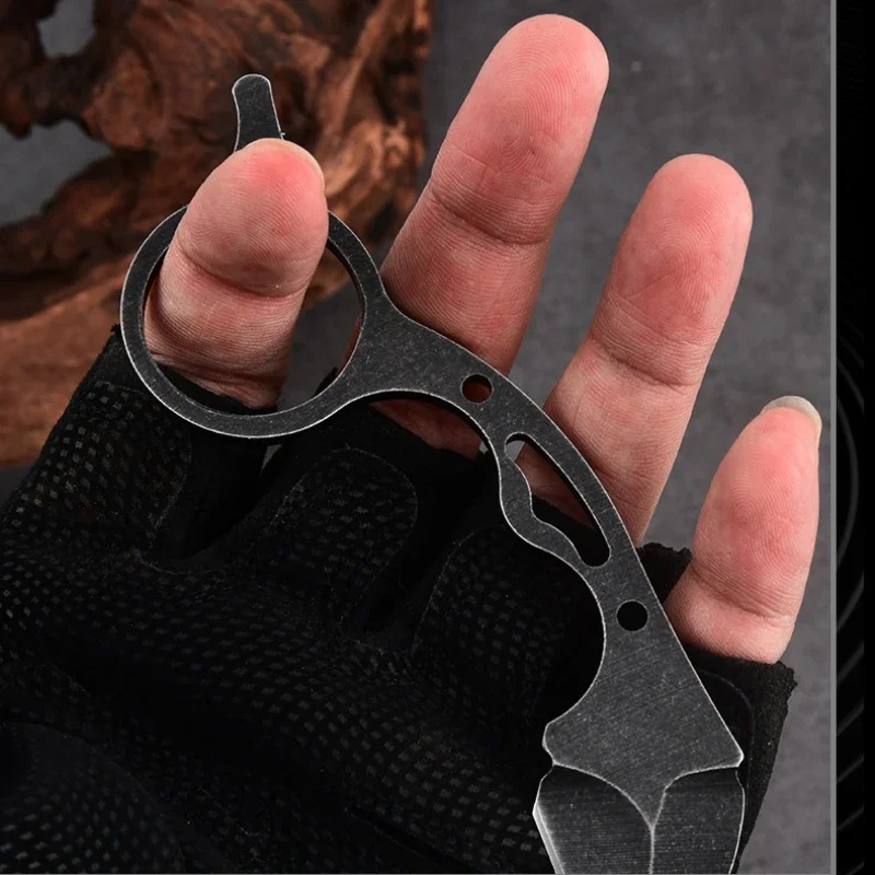 High end new mini outdoor knife, self-defense portable high hardness sharp knife, camping hunting survival knife