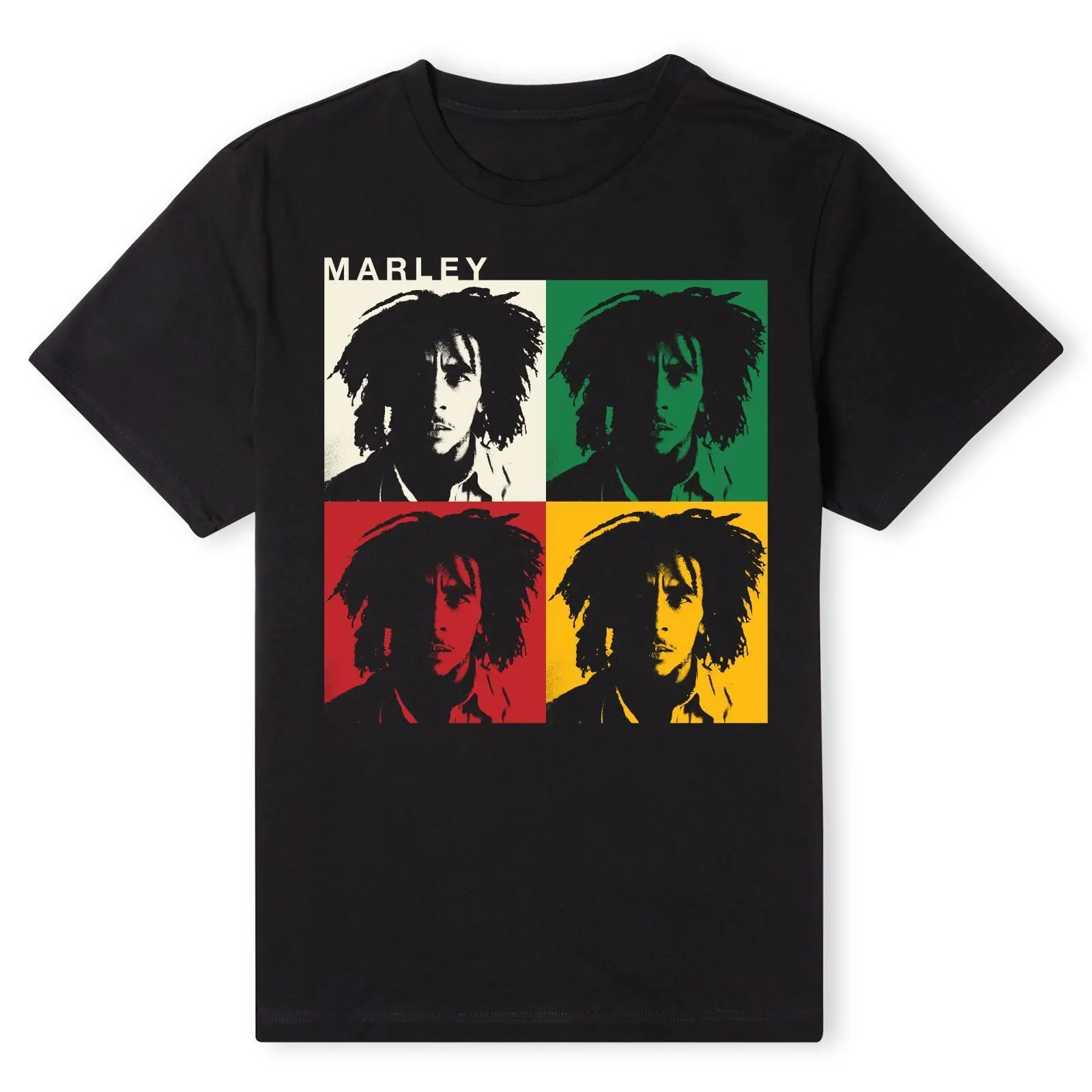 Official Bob Marley Faces T Shirt