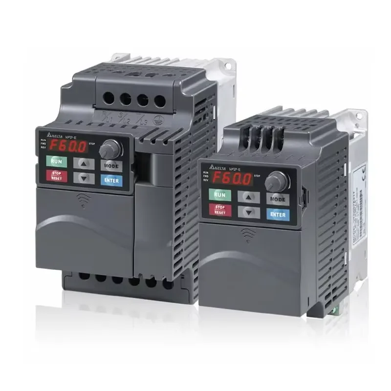 VFD-EL Inverter Brand New 220V IP20 1-Phase Compressor & Motor VFD007EL21A Vector Control 0.75KW