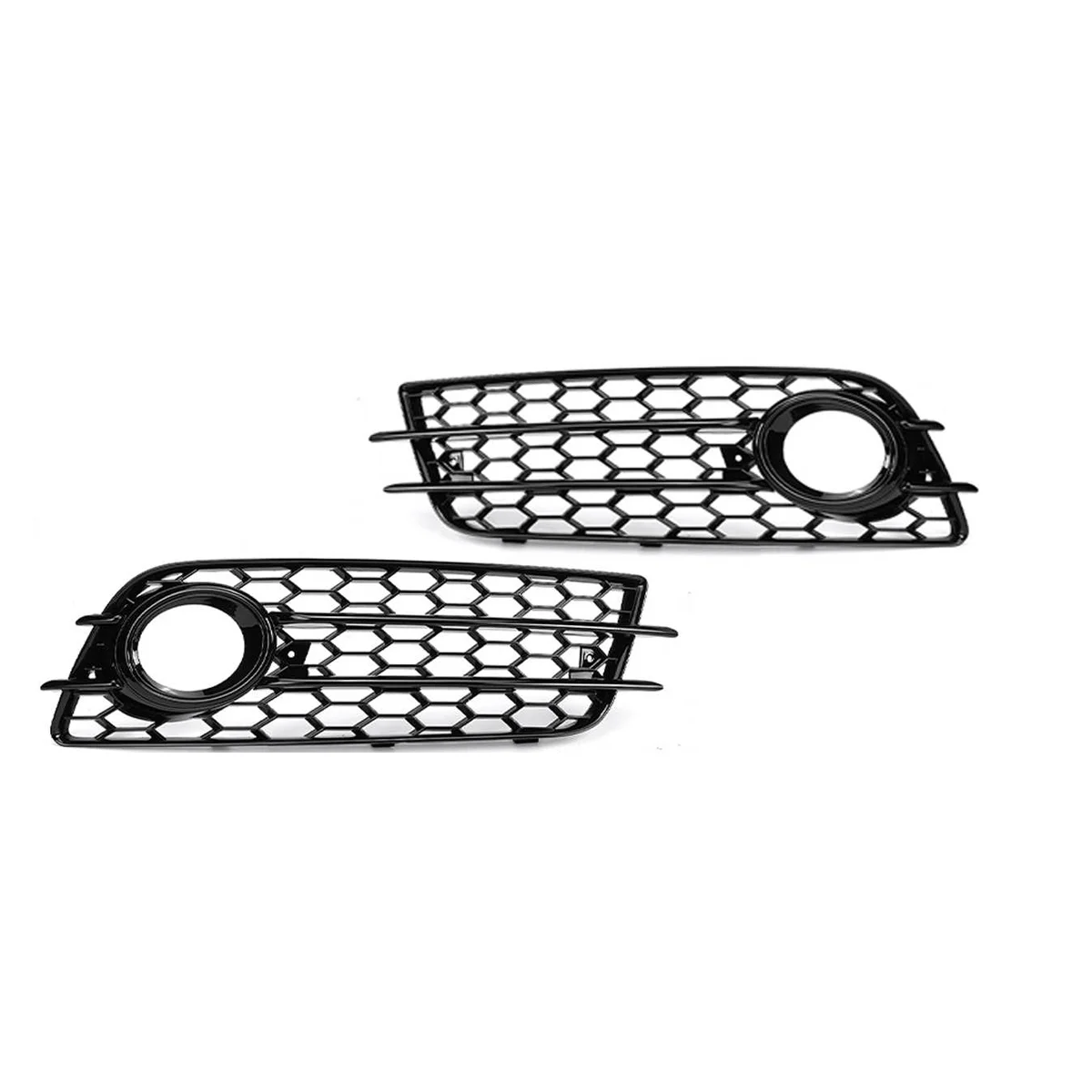 

Car Front Bumper Fog Light Mesh Grille Cover