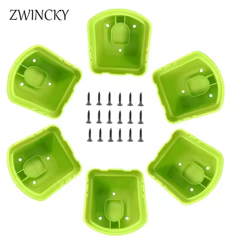 ZWINCKY Wall Mount Battery Storage Rack Fixed Bracket for RYOBI 18V One+ Ni-cd Li-ion Battery P107 P108 Lithium Battery Holder