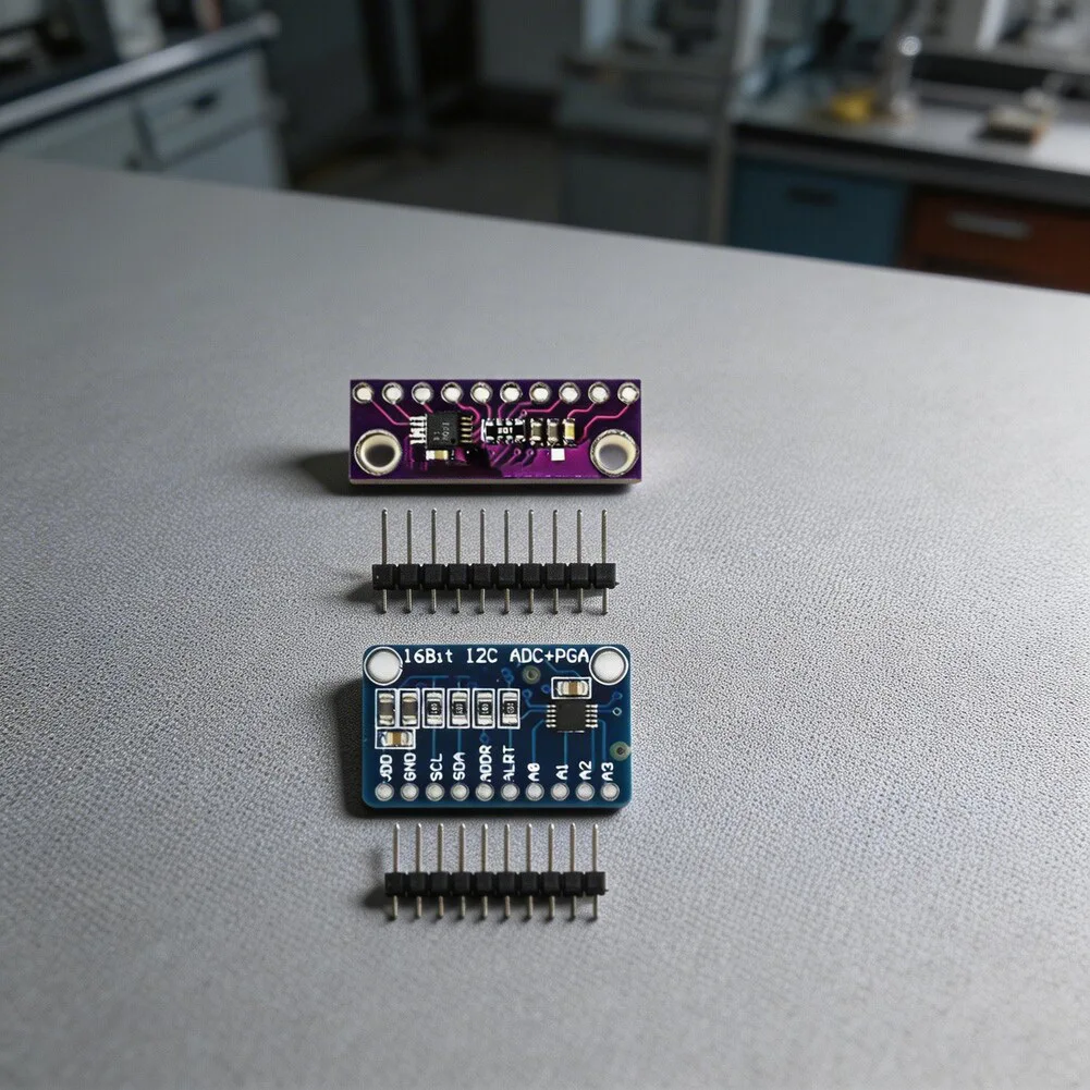 3-Pack 16-Bit I2C For ADC Converter Module, 4-Channel 860SPS Low Power, 2.0V-5.5V For Portable Instruments Development Board