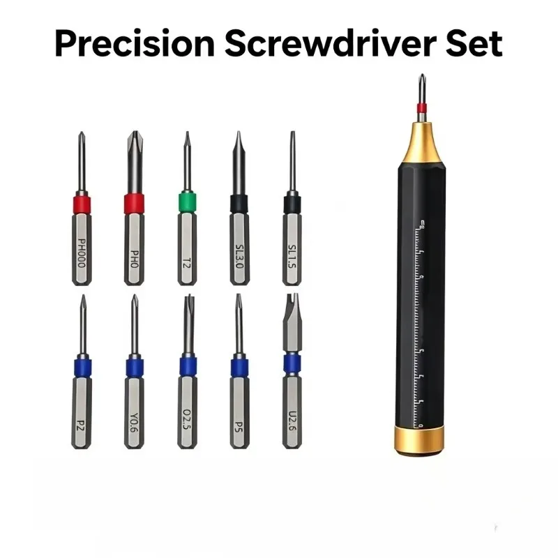 Dual Specification 10 22 in 1 Precision Magnetic Screwdriver Set Compact Portable Household DIY Electronic Repair Hand Tools