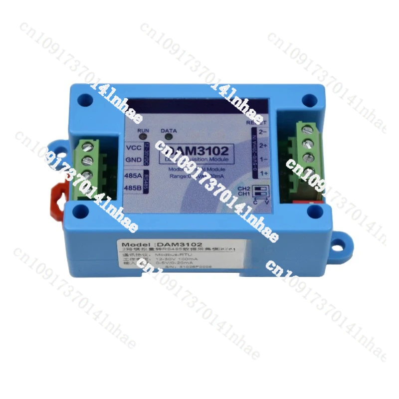 

Модуль аналогового сбора данных 20 мА, 5 В, передатчик 1–RS485, протокол Modbus RTU, широкая разница напряжения, высокая точность AD