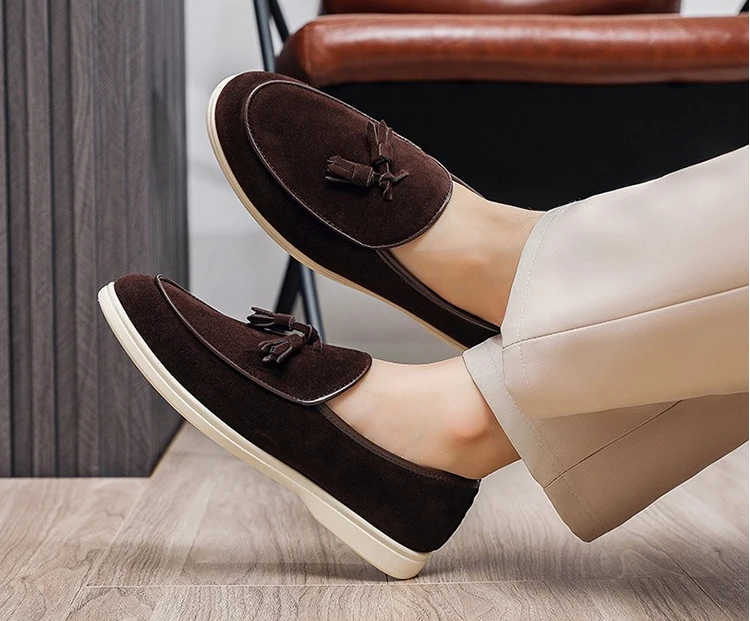 Meistverkaufte Leichte Herren-Freizeitschuhe Niedrig Geschnittene Slipper Flache Sohle Herren-Boardschuhe – Detail 8