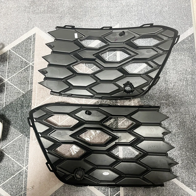 Front Bumper Racing Grill Grille Fog Cover Frame Trim Bracket For Volkswagen VW Golf 8 GTI 8Rline