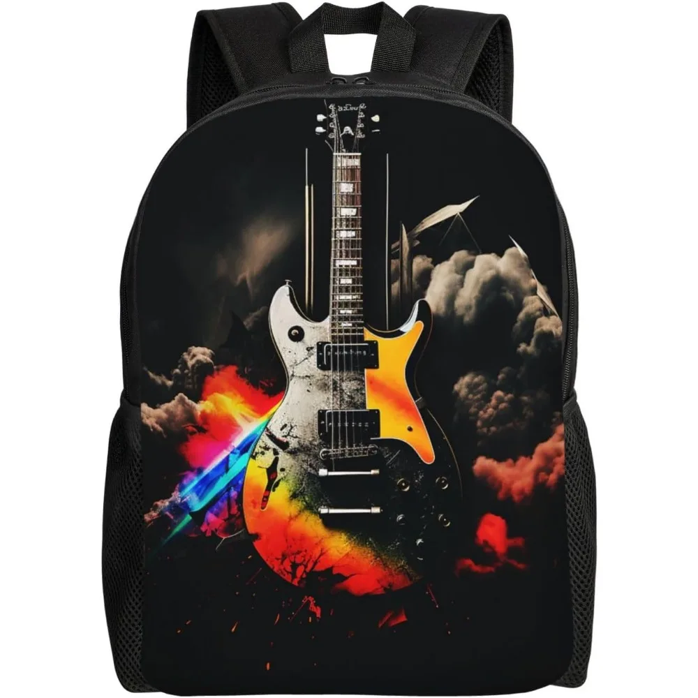 

Rock Music Laptop Backpack For Women Men College Backpack Work Business Computer Bag Lightweight Bookbag Teacher Nurse Bags