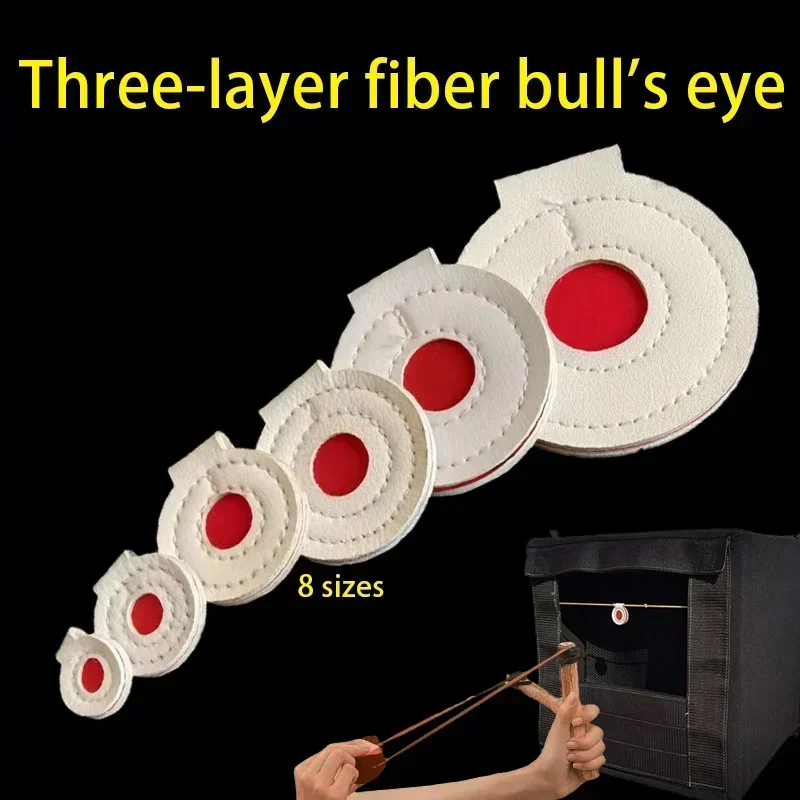 I Set of Thickened Slingshot Practice Target Hanging Slingshot Target Competition Target Pad Silencing Target Box Accessories