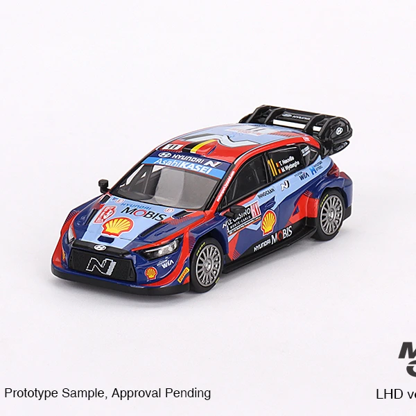 MINI GT 1:64 Hyundai, simulation alloy static car model, adult collection pieces, suitable gifts for friends, room decoration.