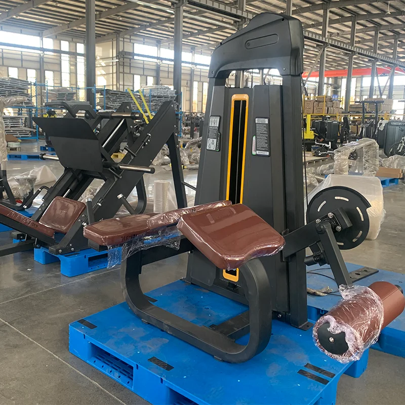 Sports Equipment Gym Bodybuilding Machine Dual Functional Machine  Seated Leg Curl/ Leg Extensionpromote sales