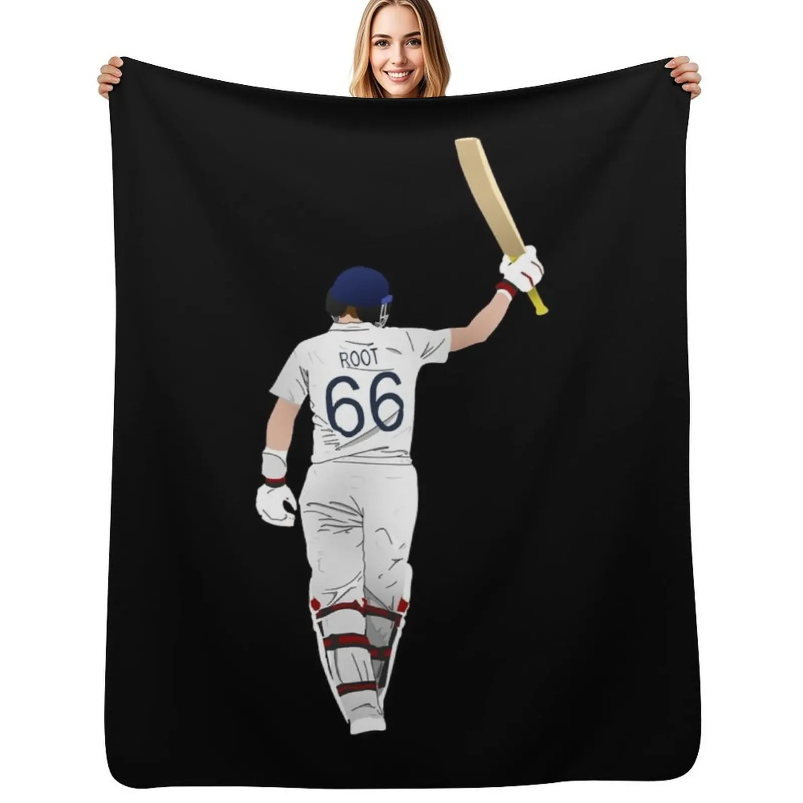 

Joe Root Century Classic T-Shirt.png Throw Blanket Stuffeds for sofa Bed Fashionable Nap Blankets