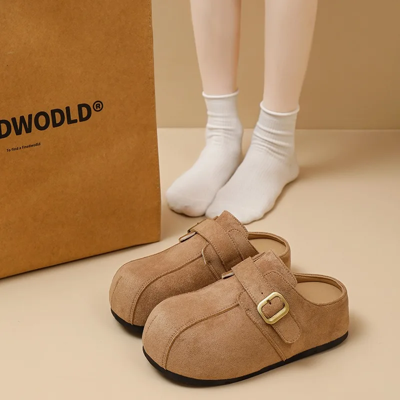 

Женские мюли-шлепанцы на платформе, спортивные кроссовки, повседневные туфли с ремешком на пятке, спортивные шлепанцы, комфортные слайды, весна 2026