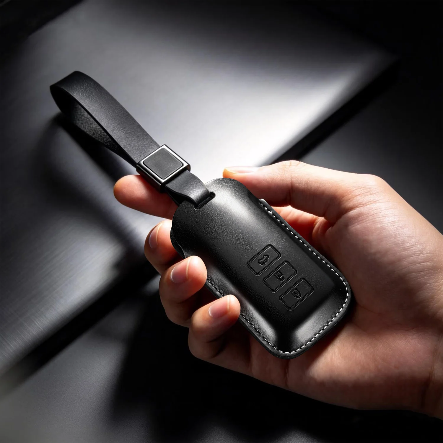 For Lexus RX350 NX300 Es300h Rx450h GS300 GX470 IS250 ES350 LX570 GX460 Nx300h Is300h Smart Remote Leather Car Key Case Cover