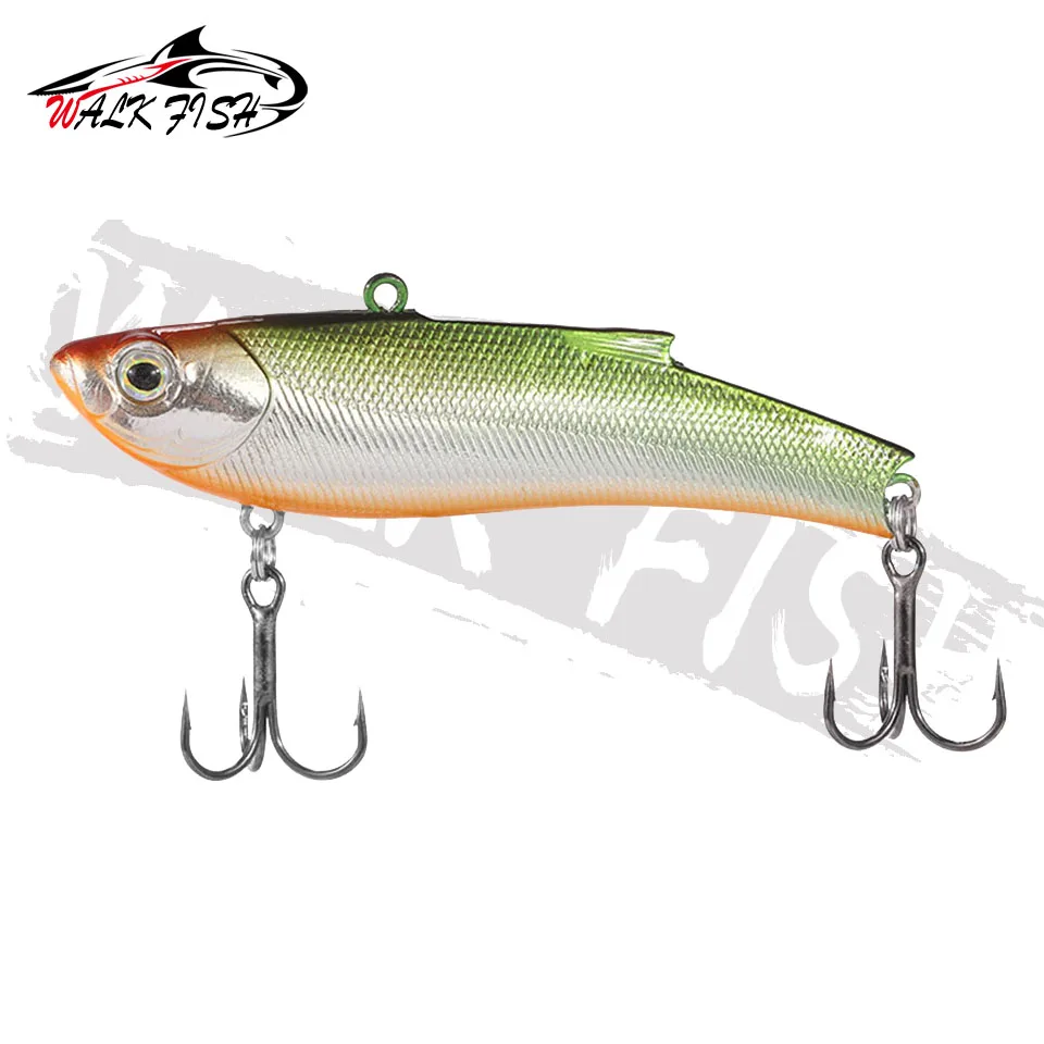 WALK Fish  VIB Vibration Fishing Lure 23g 33g Long Casting Rattlin Iscas Artificial Wobbler Plastic Hard Bait All Swimming Carp