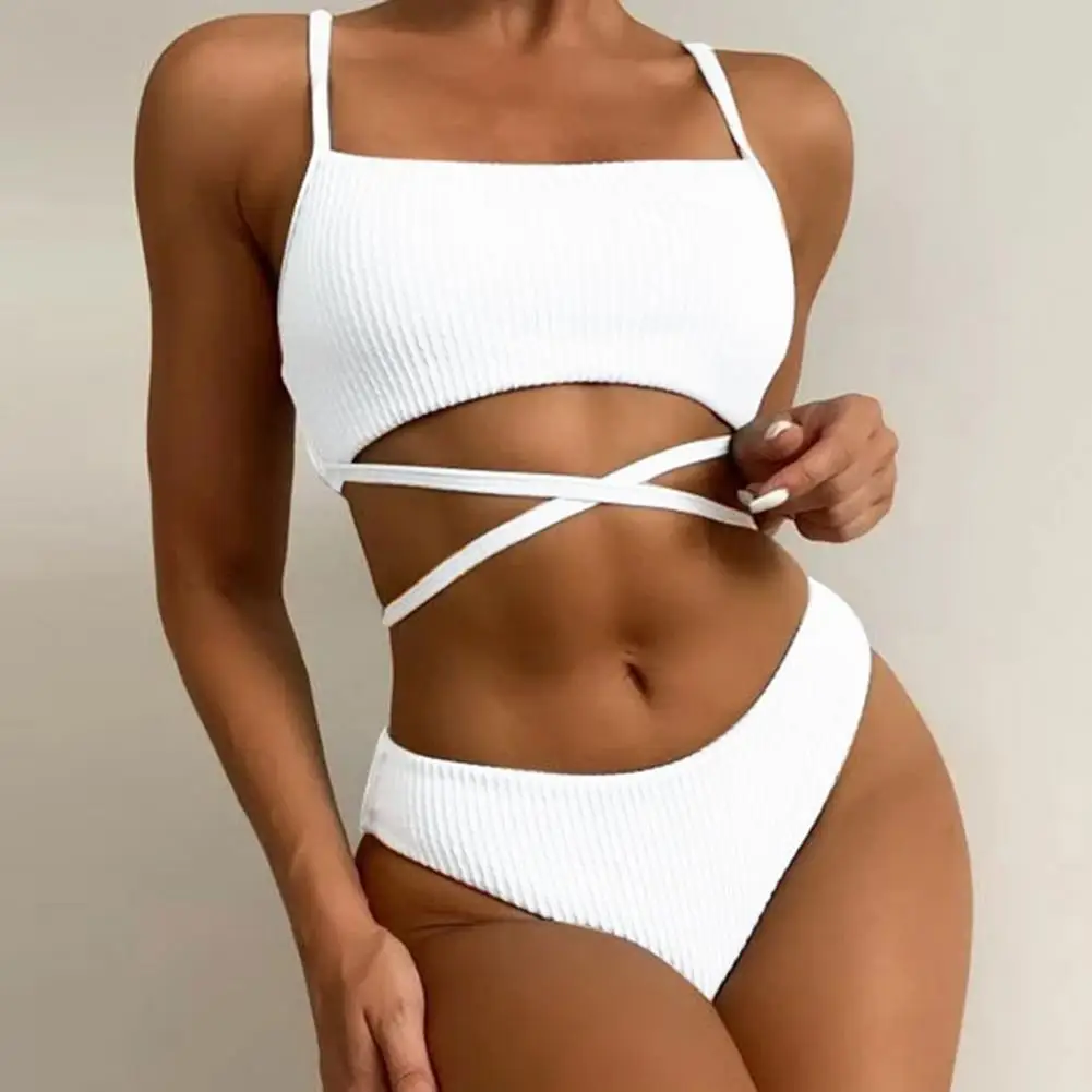 

2 шт./комплект, женский купальник на тонких бретельках