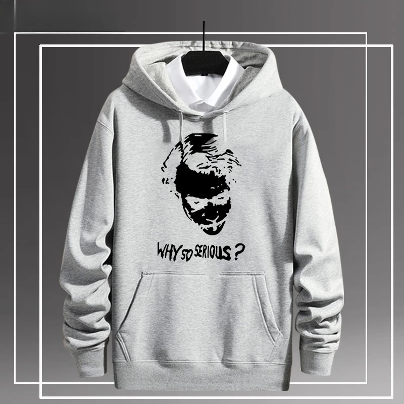 جوكر هيث ليدجر باتمان نمط الطرفية أنيمي الأبعاد الثانية الرجال مقنعين سترة طويلة الأكمام #4