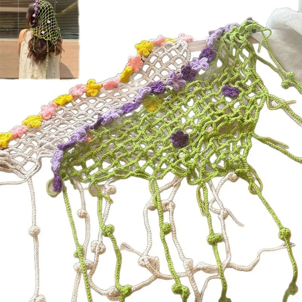 novo-lenco-de-croche-triangular-floral-para-cabeca-e-cabelo-com-detalhes-em-tule-e-estilo-saia