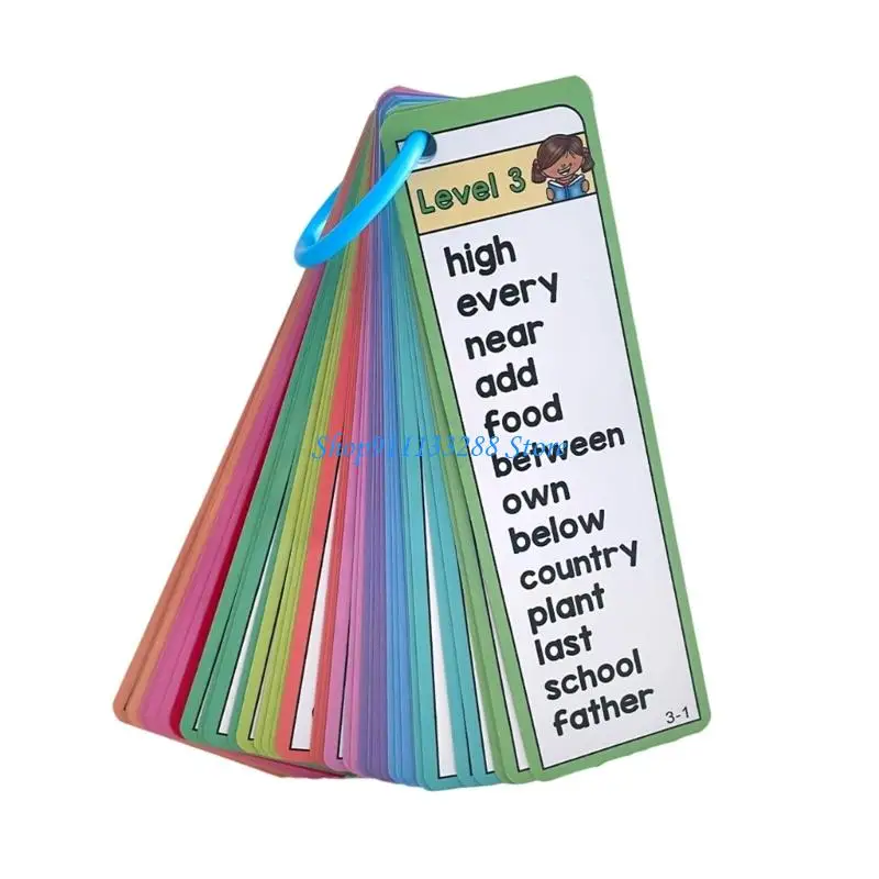 G88D Word Lists Flashcards High Frequency Sight Words Double Sided Vocabulary Flashcards For Students Teachers