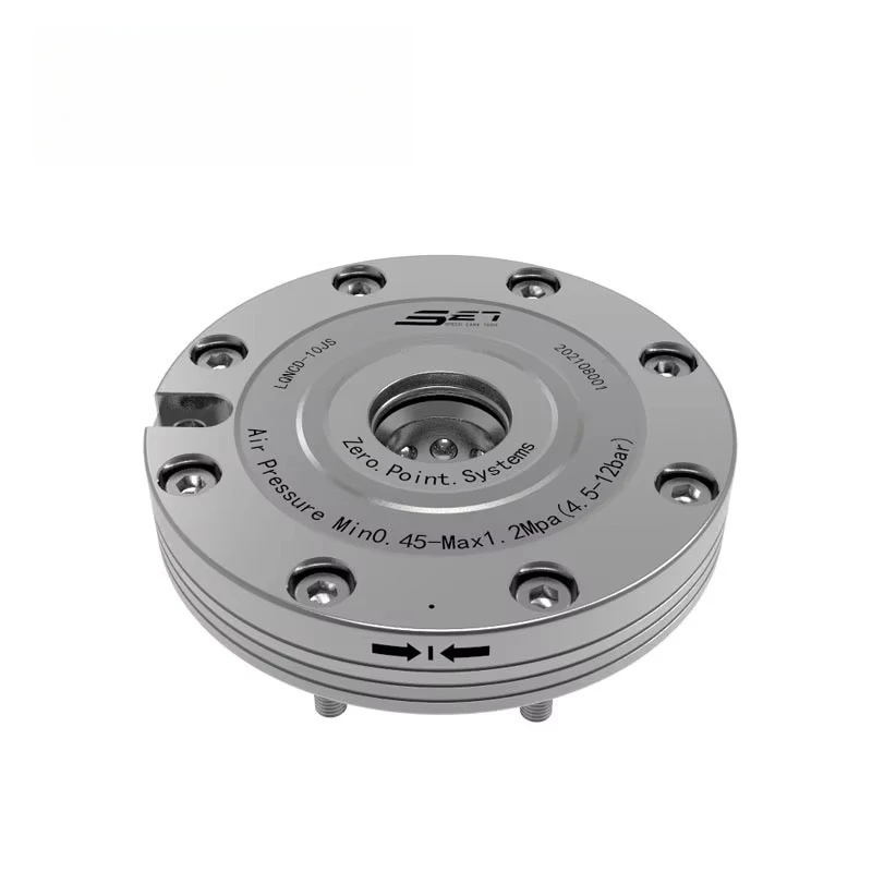 LQNCD-10JS Automatic CNC Zero Point Clamping Chuck High Precision Quick Change Workholding SET