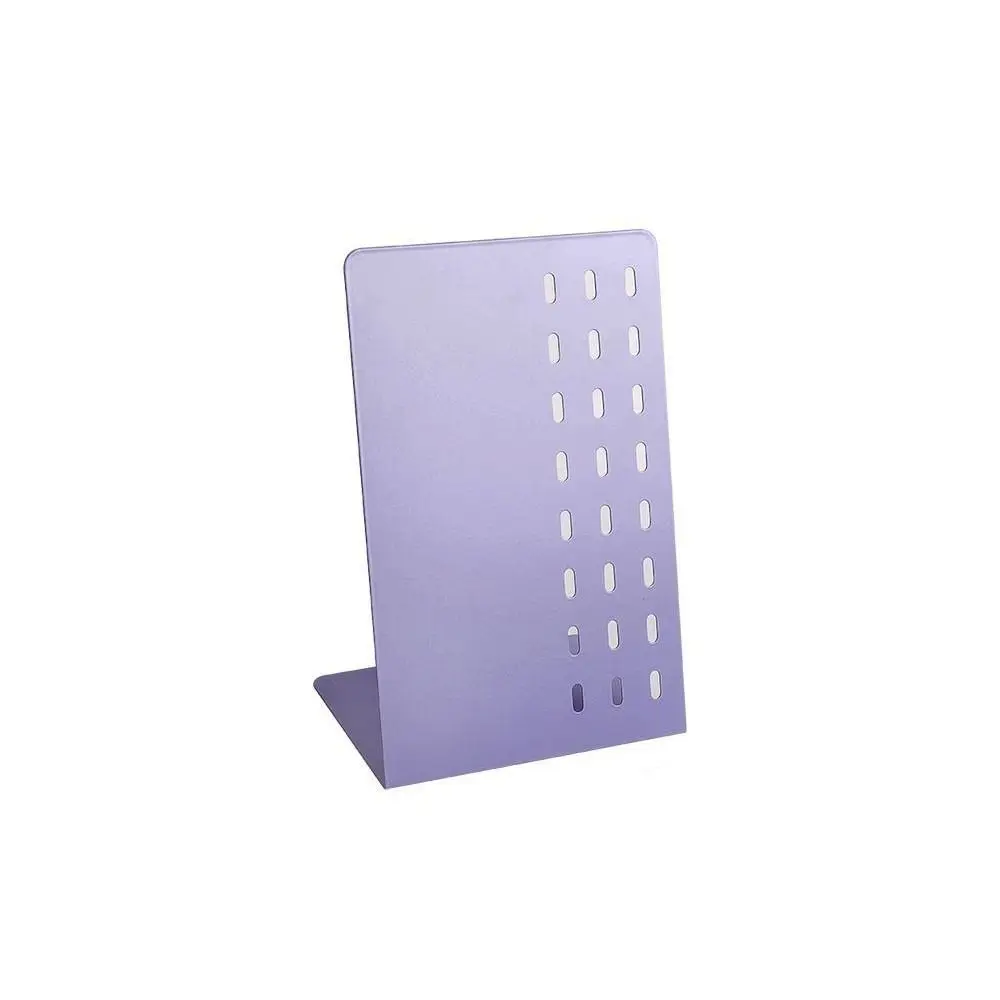 Metal Desktop Message Board Vertical with Pegboard Magnetic Display Board Badge Notes Storage DIY Design Desktop Storage Rack