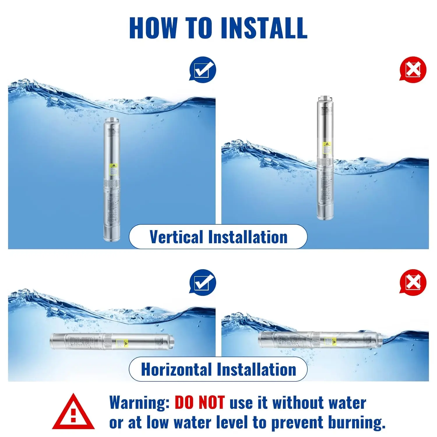 stainless steel water submersible pump for farm water submersible garden pump mini water pump submersible for irrigation