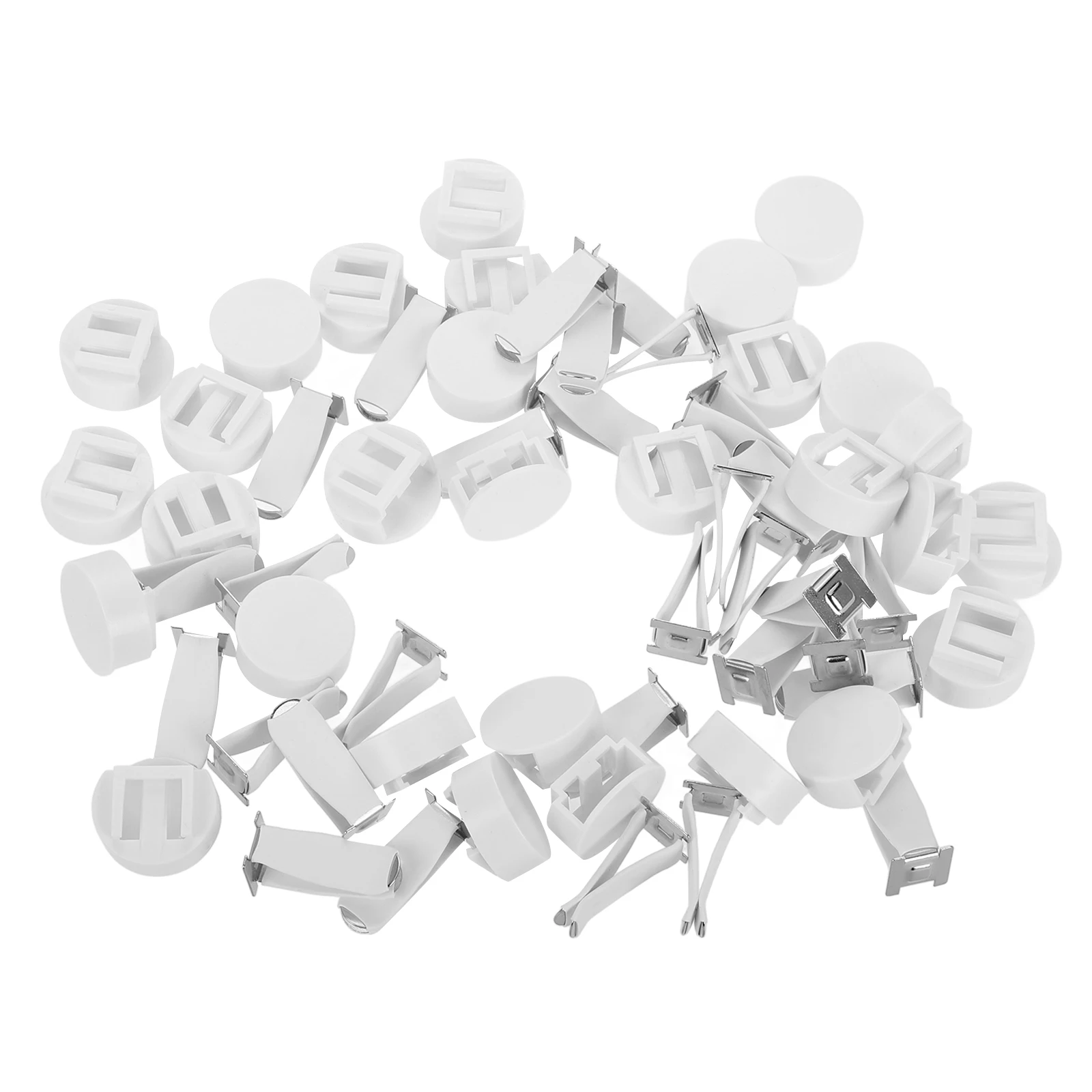 

30 Pcs Aromatherapy Cream Car Fragrance Clips Air Vent Conditioning Hole Secure ((white) Card Plastic