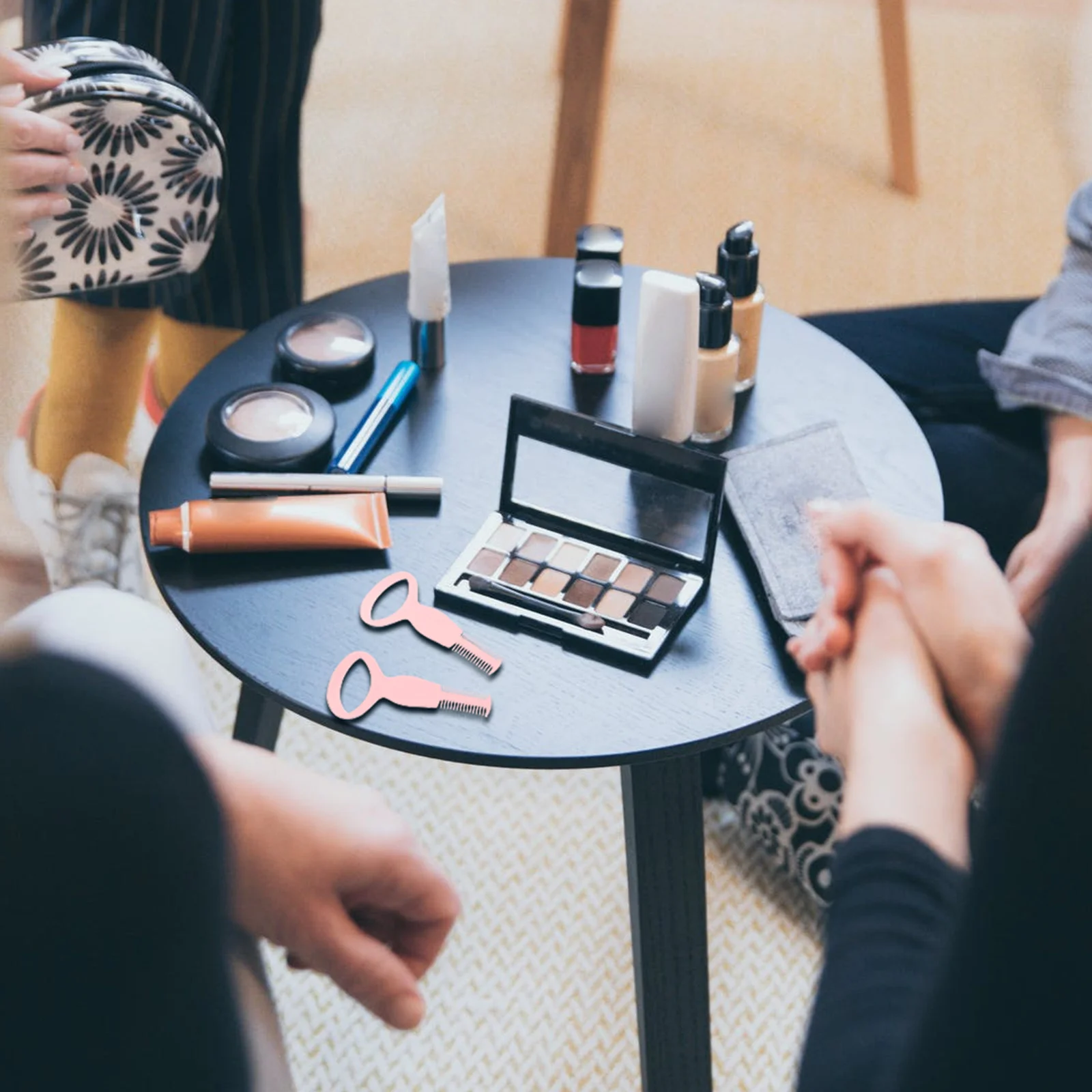 20 Stück Mascara Applikator Guide Shield Wiederverwendbarer Wimpernkamm Augenbrauenwerkzeug 3-in-1 Make-up-Anwendung Essential