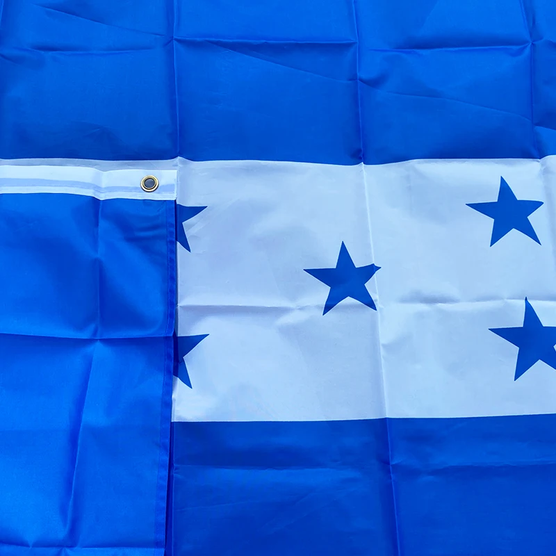 Aerlxemrbrae Vlag 90*150Cm Hangende Honduras Nationale Vlag Huisdecoratie Honduras Vlag