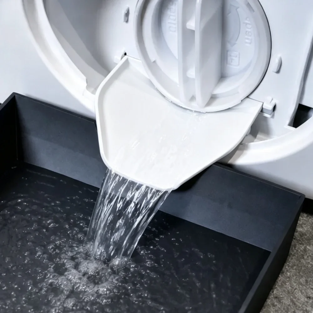 Replacement Funnel for Heavy-Duty Washing Machine Drain Pan, Suitable for Washing Machine Drainage System