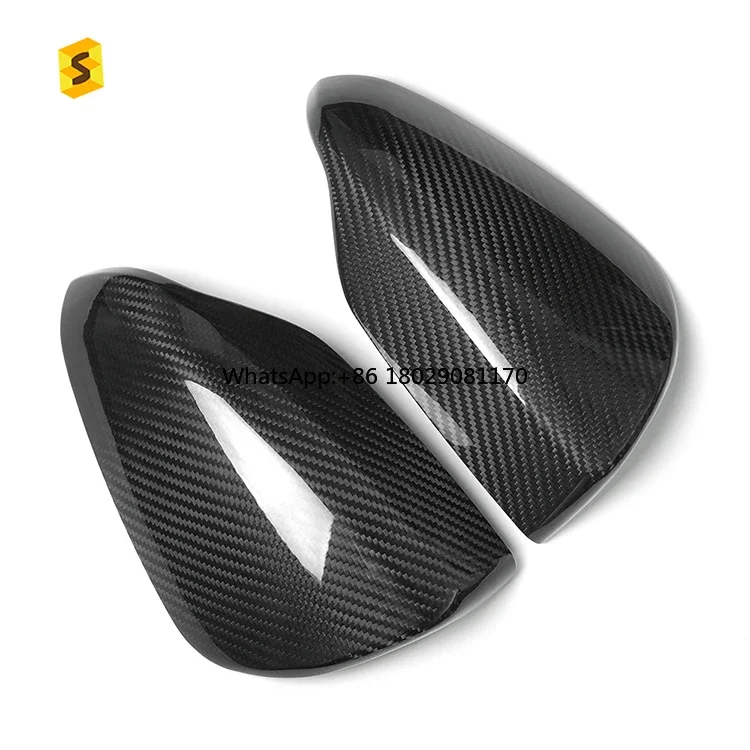 

Carbon Fiber Accsori Customized Service Rear View Mirror Protector Cover Shell Car Interior Trim For Subaru WRX 2022+