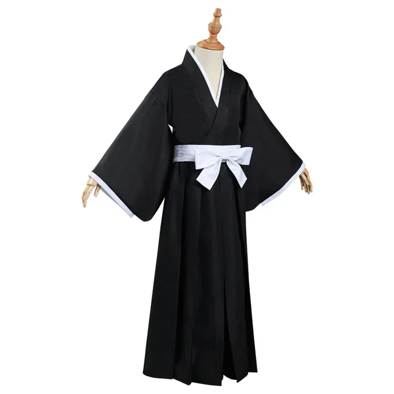 Silisili AAdult Bambini Bambino Candeggina Kurosaki ichigo/Kuchiki Rukia/Hitsugaya Toushirou Diepa Costume Cosplay Kimono Hal 2025 ☆   Nuovo