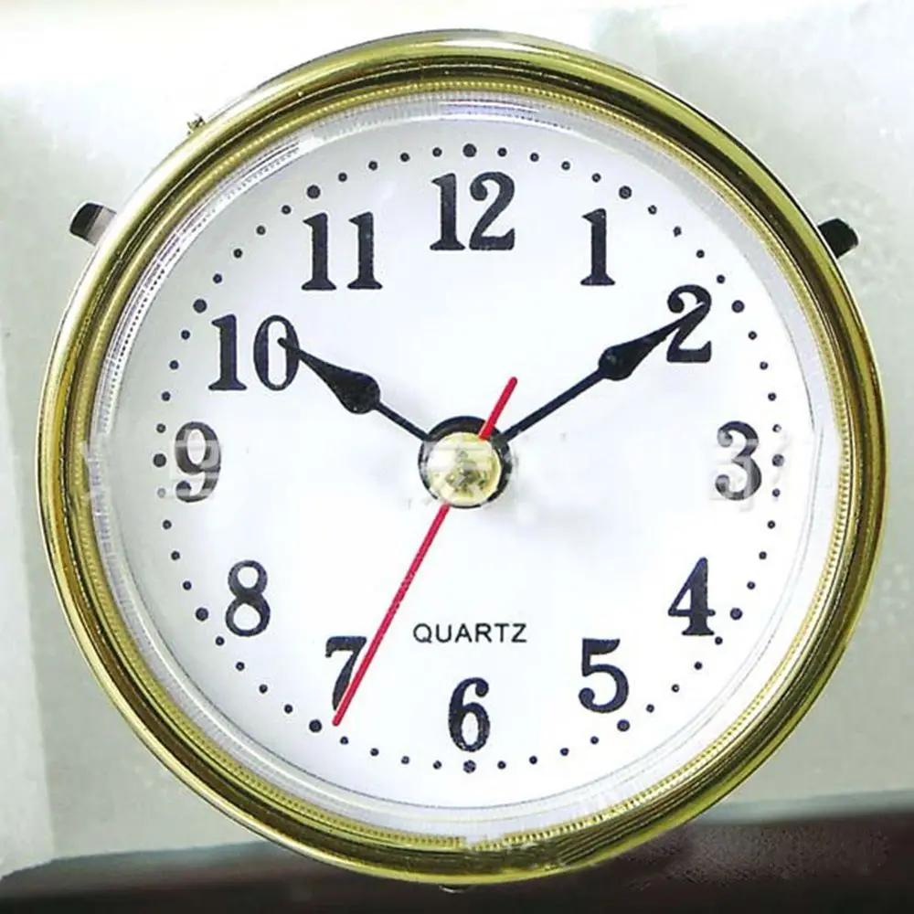 Accessories Roman Numeral Gold Trim Repair Replacement Movement Insert  Clock Quartz Mechanism DIY Parts  Shellhard