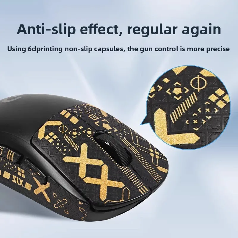 Premium Anti - Slip Sticker Kit For Logitech GPW First Generation Mouse weat-Resistant Game Mouse AccessoriesFloral