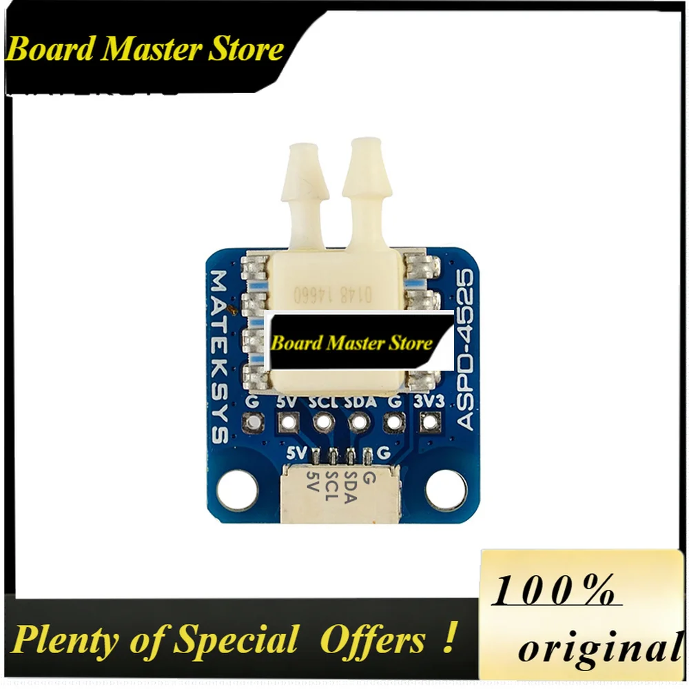 BoMaSMateksys Matek ASPD-4525 Digital Airspeed Sensor For F405-WING F411-WING F722-Wing Flight Controller
