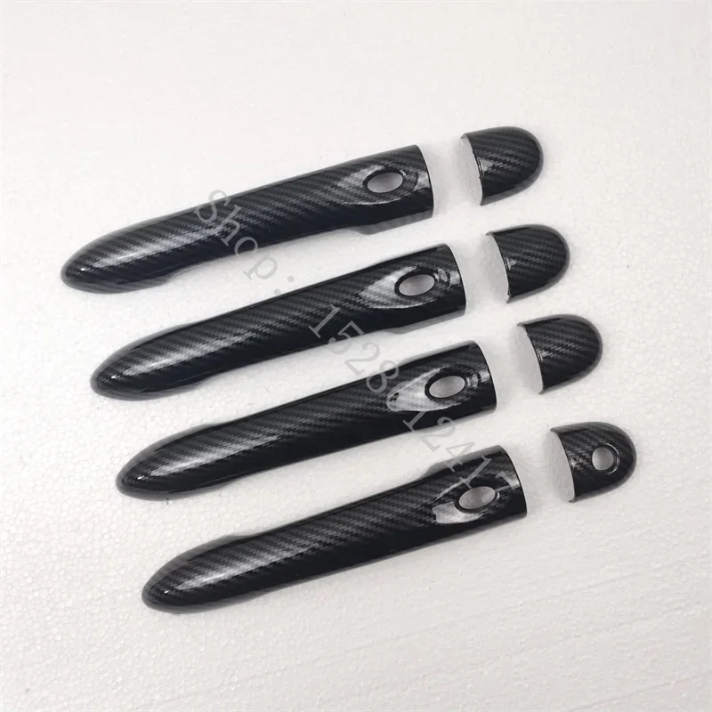 For Renault Scenic 3 Iii Grand 2011 2012 2013 2014-2016 Carbon Fiber Car Stickers Door Handle Cover Trim car Styling Accessories view 2