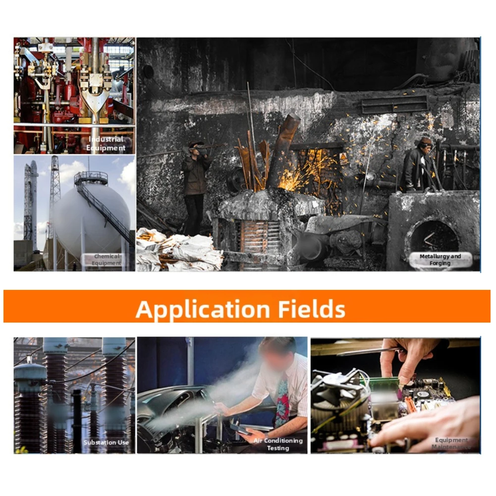 Infrared Digital Thermometer for Water Air Conditioning and Floor Heating with High Sensor and Data Lock Function