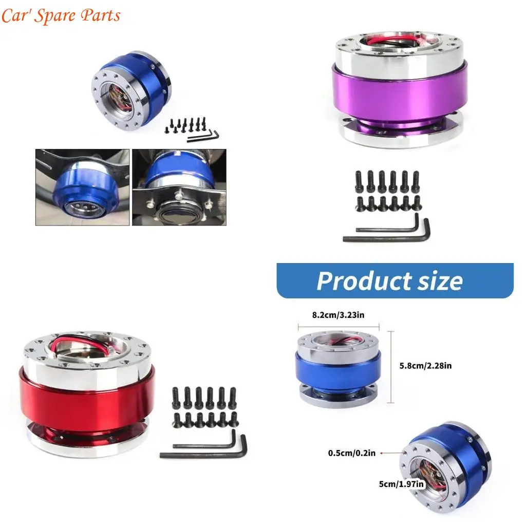 

Y4ua легкий автомобильный рулевой базой Адаптер быстрого выпуска для энтузиастов