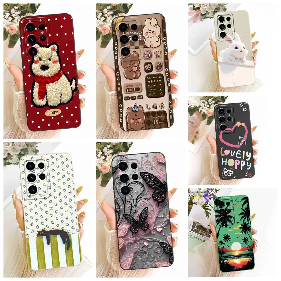 For Samsung Galaxy S25 Ultra 5G 6.9" Case Matte Cover Bumper For Samsung S25 Ultra 5G S938B New Fashion Painting Phone Casing