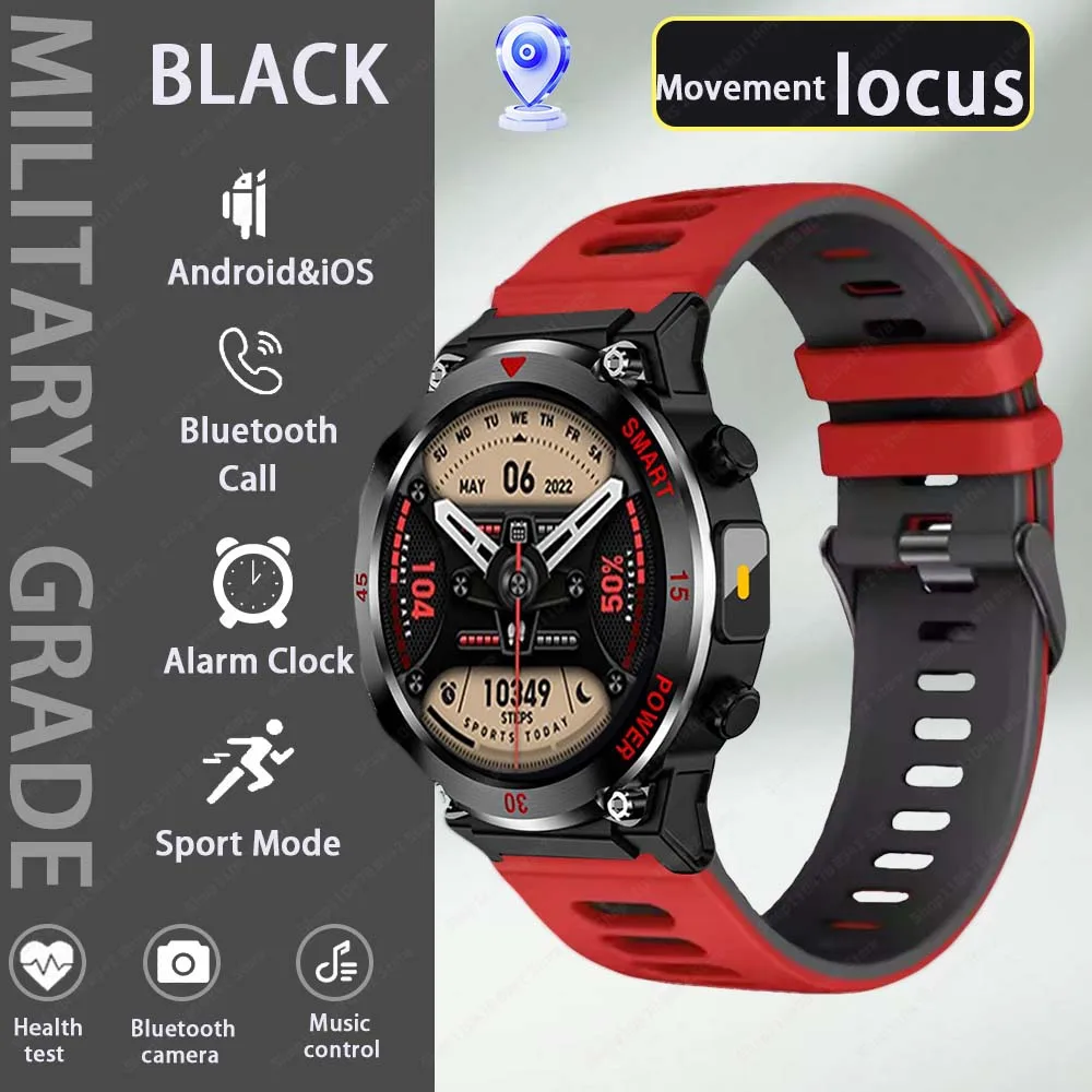

Wireless Calling Original Smart Watches Global Version Motion Trajectory Fitness Sport Men Christmas Gift Smartwatch Android Ios