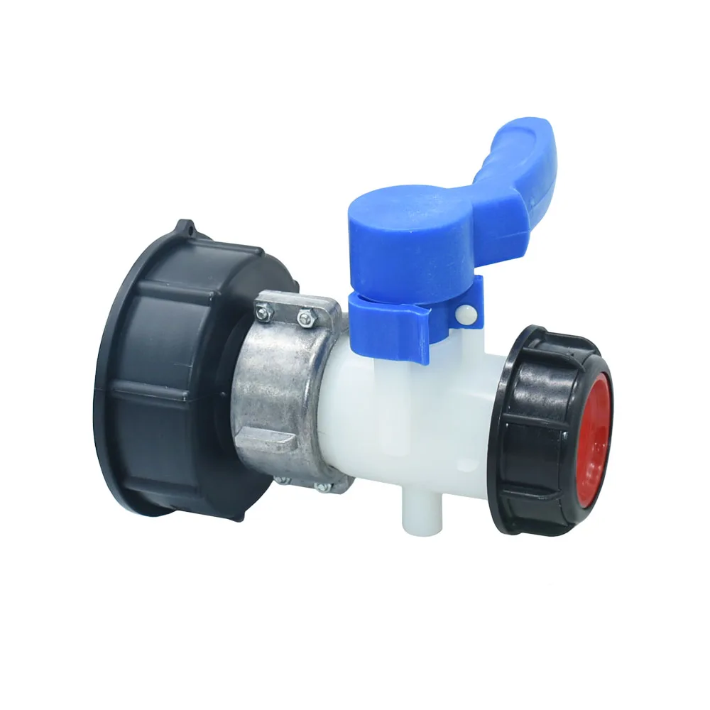 

IBC Ton Barrel Valve Fitting 100mm To S60x6mm IBC Tank Adapter 2inch Thread Valve Coupling For Outdoor Rain Bucket