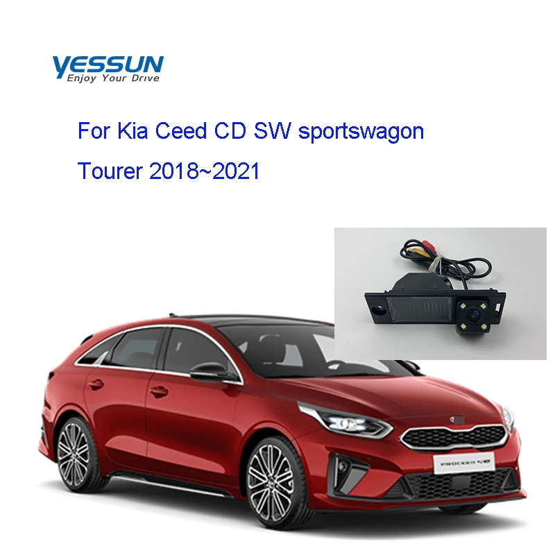 Rear View Camera For Kia Ceed CD SW sportswagon Tourer 2018~2021CCD Night Vision backup AHD Backup Reverse Parking Camera