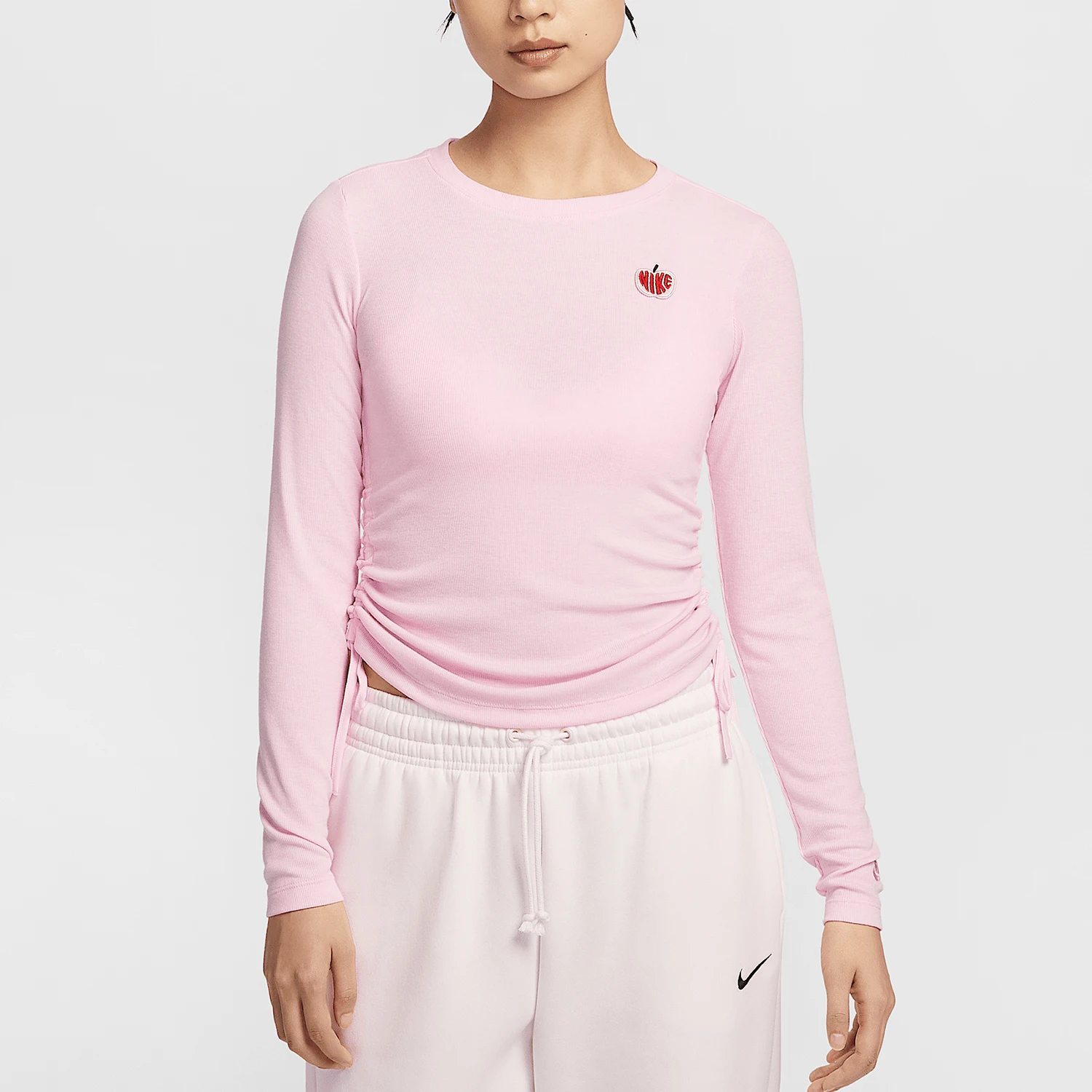 

Nike genuine Women's Sporty Breathable Fitted Long-Sleeve T-Shirt HV8728-663