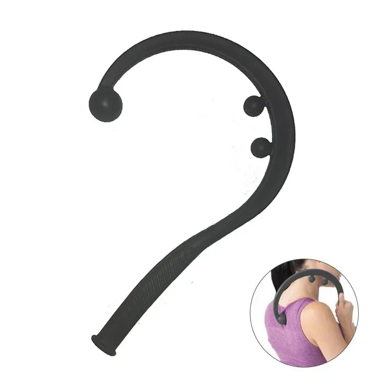 

-Trigger Point Fibromyalgia Pain Relief Self Massage Hook Cane Therapy Pressure Point Hook Cane