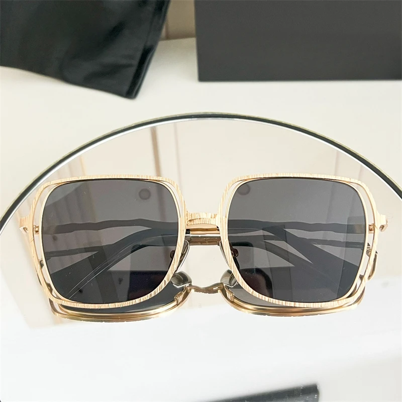 2025 Special Design Maske H14 Germany Brand KUB Women Men Sunglasses Female Oval Outdoor Alloy Business Eyewear Luxury Shades