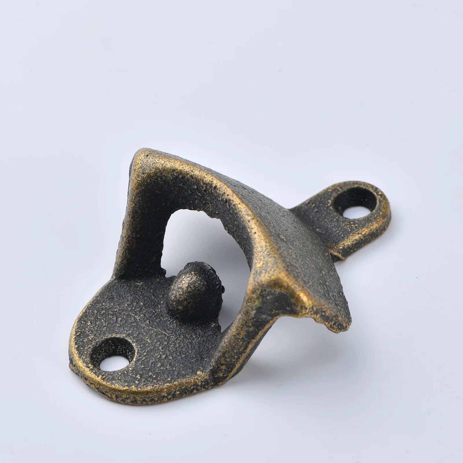 Glossy antique cast iron bottle opener, wall-mounted beer bottle opener, home bar beer tool