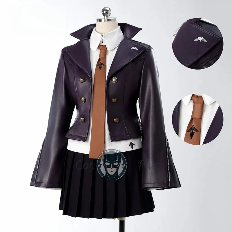 زي كيريجيري كيوكو التأثيري المطرز من جلد البولي يوريثان عالي الجودة لعيد الميلاد والهالوين زي الارتداء اليومي