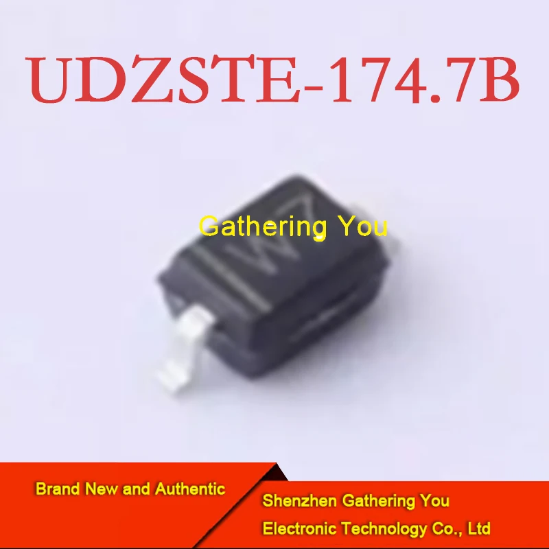 Diodo original do regulador da tensão, brandnew, autêntico, UDZSTE-174.7B, SOD323, 4.7 V, 5MA